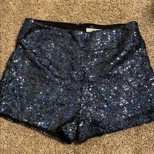 Sequin Shorts